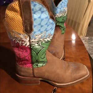 Cinch Edge leather Boots size 7